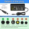Snsnlent AC DC 48V 3A Power Supply Adapter 144W 48V Charger 48V 3A Switching Power Transformers Interface 5.5 x 2.5mm Suitable for POE Routers Switches Control Systems view 3