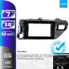 UGAR 7 inch / 10 inch Compatible for Toyota Hilux 2015+ (Left Wheel) Radio Stereo Dash Installation Mount Kit view 2