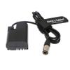 Alvin's Cables LP E6 Dummy Battery to Hirose 4 Pin Male for Canon 5D4 5DSR 5D2 5D3 6D 60D 7D 7D2 70D 80D view 1