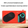 AM Radio Electronic DIY Kit, 3V 6 Tube S66E Radio Classic Circuit 535-1620khz Electronic Components with 5mm Headphone Jack for Soldering Learning Teaching view 4