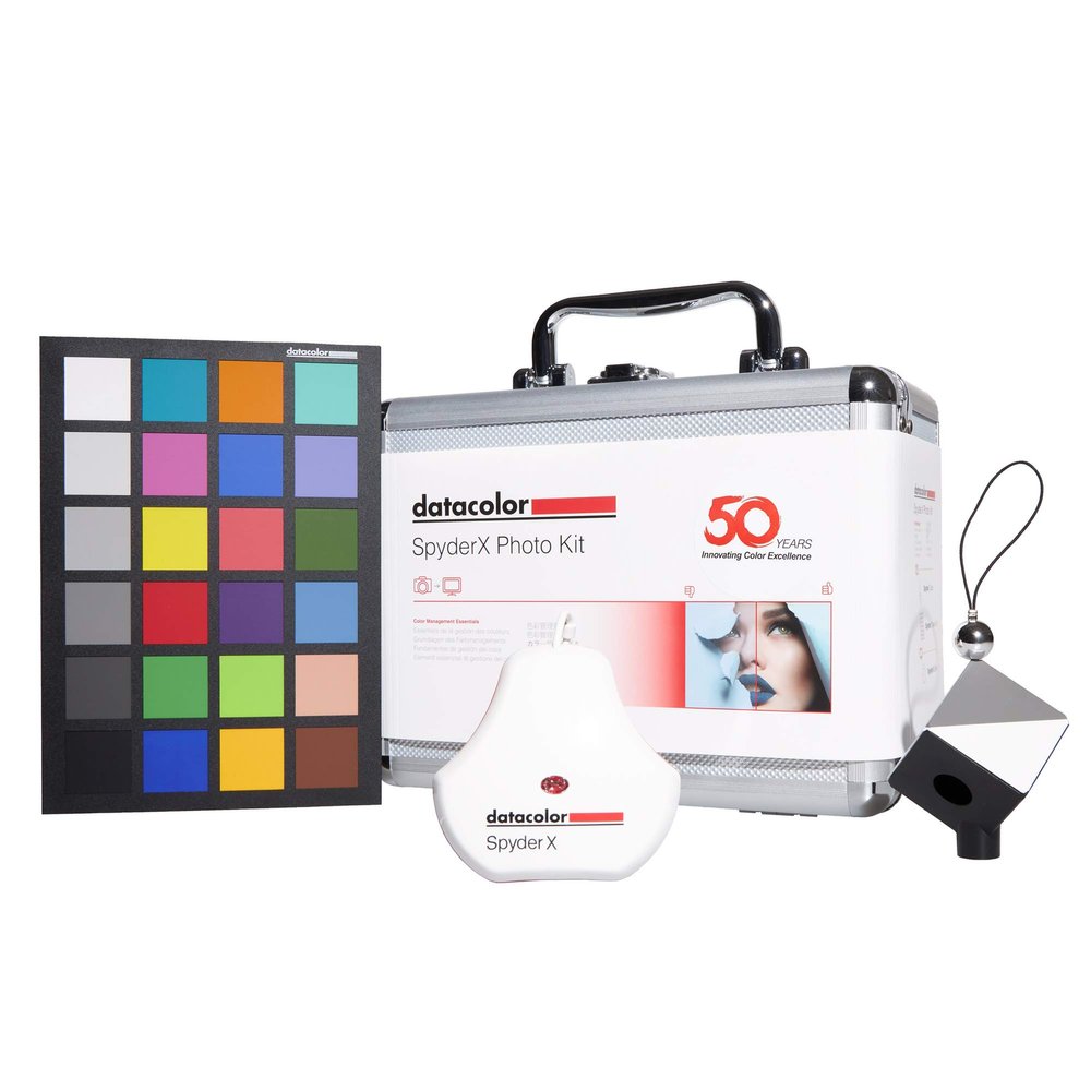 Datacolor SpyderX Photo Kit: Compact Tool Set for Precise Color Management - SXPK050
