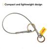 3M PROTECTA Cable Tie-Off Adaptor 2100193, Silver, 6 ft. (1.8m), 1 EA view 4