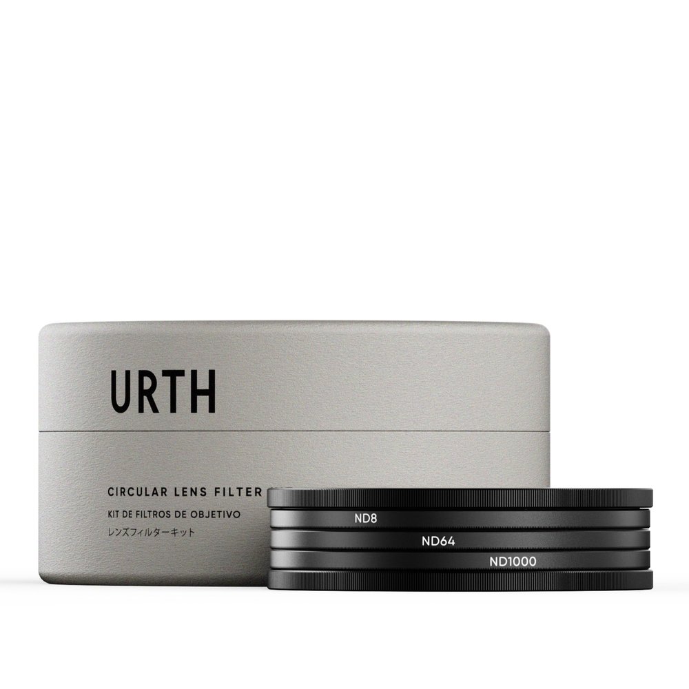 Urth 52mm 3-in-1 Lens Filter Kit (Plus+) Neutral Density ND8, ND64, ND1000, 20-Layer Nano-Coated, Ultra-Slim Camera Lens Filters
