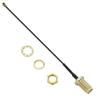 SHOPCORP Coaxial Cable SMA Antenna  IPEX Antenna Adapter with SMA Female to 1.13 mm Connector, 10 cm Pigtail Cable for Mini PCI, WiFi, Wireless Modules (1 Pack) view 2
