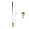SHOPCORP Coaxial Cable SMA Antenna  IPEX Antenna Adapter with SMA Female to 1.13 mm Connector, 10 cm Pigtail Cable for Mini PCI, WiFi, Wireless Modules (1 Pack) view 4