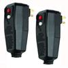 Tower Manufacturing 30434009 Auto-Reset 15 AMP Right Angle GFCI Plug, Black - [2 Pack] view 1