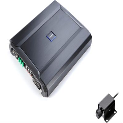 Alpine R-A90S R-Series 6/5/4/3 Channel Power Amplifier with Staggered Power W/Alpine RUX-KNOB.2 Remote Bass Level Control