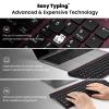 cimetech EasyTyping KF10 Wireless Keyboard and Mouse Combo, [Silent Scissor Switch Keys][Labor-Saving Keys] Ultra Slim Wireless Computer Keyboard and Mouse, Easy Setup for PC/Laptop/Windows - Wine Red view 2