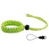 Allzedream Camera Wrist Strap Paracord Bracelet Adjustable for DSLR Binocular Cell Phone (Light Green White) view 1