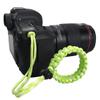 Allzedream Camera Wrist Strap Paracord Bracelet Adjustable for DSLR Binocular Cell Phone (Light Green White) view 2
