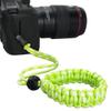Allzedream Camera Wrist Strap Paracord Bracelet Adjustable for DSLR Binocular Cell Phone (Light Green White) view 3