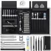 80 IN 1 Professional Computer Repair Tool Kit, Precision Screwdriver Set with 56 Bits, Magnetic Screwdriver Set for Laptop, PC, MacBook, Tablet, iPhone, PS4, Electronics, Gamer Tech Gifts for Men view 1
