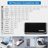 80 IN 1 Professional Computer Repair Tool Kit, Precision Screwdriver Set with 56 Bits, Magnetic Screwdriver Set for Laptop, PC, MacBook, Tablet, iPhone, PS4, Electronics, Gamer Tech Gifts for Men view 2