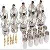eifagur Pack of 10 BNC Male Q9 Plug Crimp for RG6 5D-FB LMR300 Cable RF Coaxial Adapter Connector view 1