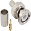 eifagur Pack of 10 BNC Male Q9 Plug Crimp for RG6 5D-FB LMR300 Cable RF Coaxial Adapter Connector view 4