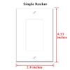 Switch Plate Single Rocker/GFCI - Orchid Phalaenopsis Lepkeorchidea Flower Plant view 2