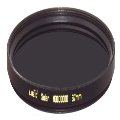 LUID 67mm ND100000 MC Filter Schott B270 Glass Brass Frame ND 16.5 Stop Multi-Coated 67 Luzid