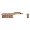 6-1/2" L Nonsparking Scratch Brush, Wood view 1