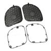 Green-L Black Trim Mesh Fairing Speaker Grilles Covers Fit for Harley Touring Road Glide FLTRX 2015-2023 view 1