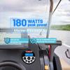 Boat Marine Radio Bluetooth Audio Stereo Car MP3 Player Auto Media FM AM Receiver for Motorcycle Yacht Boat Golf UTV ATV HSD304 view 3