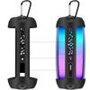Case Cover for JBL Pulse 4 - Waterproof Portable Bluetooth Speaker, Travel Carrying Storage Bag with Shoulder Strap and Carabiner (Black) view 3