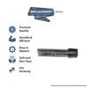 Replacement Part For Bissell Vacuum Lower Hose W/Duct & Cuff for Fit Model 1650, 16508, 1650C, 16501, 1650A, 16502, 1650P, 1650R, 1650W # compare to part 1608844 view 2