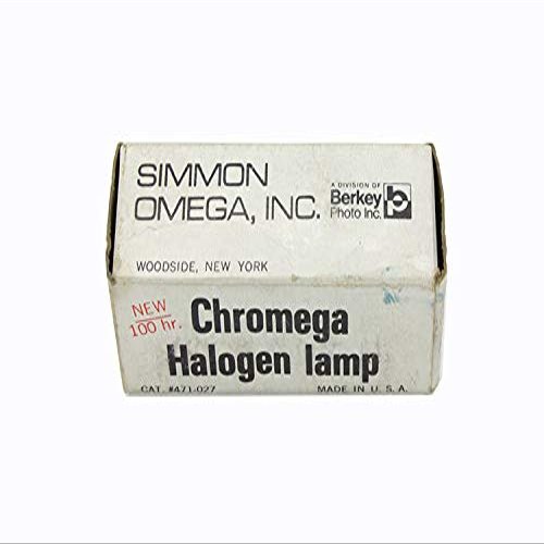 Enlarger LAMP BULB Genuine Omega 100HR 471-027 F/CHROMEGA NOS Nib Fast N Free