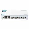 QNAP 8 Port 1Gbps, 4 Port 10G SFP+/ NBASE-T Combo, Web, W125763244 (SFP+/ NBASE-T Combo, Web Management Switch QSW-M408-4C, Managed, L2, Gigabit Ethernet (10/100/1000),) view 4