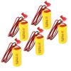 (5-Pack) 1.2V 1200mAh Emergency/Exit Lighting Battery Fits and Replaces ANIC1169 Lithonia ELB1210N Lithonia ELB1P201N ELB1P201N2 Lithonia ELB1P2901N Lithonia LQMSW3R12277ELW Saft 16440 view 1