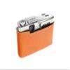 Olympus Pen-F(Film Camera) Case, BolinUS Handmade Genuine Real Leather Half Camera Case Bag Cover for Olympus Pen-F Film Camera with Hand Strap (Yellow) view 4