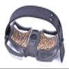 Lightweight Universal Steady Range Finding Binocular Tripod Adapter Cradle Tray Mount w/ 1/4-20 Camera Thread and Rubber Tie-Down Band Strip for Bird Watching Binocular Window Mount view 1