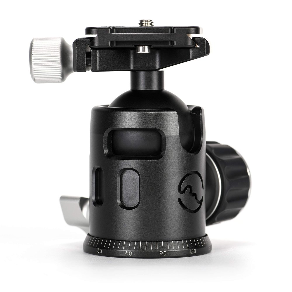 SUNWAYFOTO Epic EB-36 Travel Tripod Ball Head & QR Plate Arca/RRS Compatible Sunway