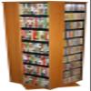 Venture Horizon Revolving Media Tower 1000 - Oak view 1