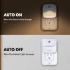 LuxLumin LED Night Lights Plug into Wall with Dusk-to-Dawn Sensor, Automatically Turn on and Off,Night Light for Kids,Bedroom,Bathroom,Stairs,Warm White, 6 Packs view 2