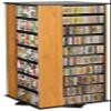 Venture Horizon Revolving Media Tower 1000 - Oak/Black view 1