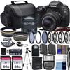 Canon EOS 90D DSLR Camera with Canon 18-55mm STM Lens with Wide Angle + Telephoto Lens + 2X 64GB Class 10 Memory Cards and Complete Starters Bundle view 1