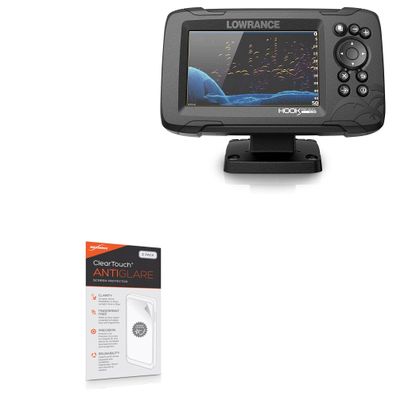 BoxWave Screen Protector Compatible with Lowrance Hook Reveal 5X - ClearTouch Anti-Glare (2-Pack), Anti-Fingerprint Matte Film Skin