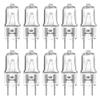 YBEK G8 Halogen Light Bulbs 35W 120V 2Pin Xenon Under Cabinet Puck Lighting Replacements 2700K Warm White(Pack of 10) view 1