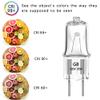 YBEK G8 Halogen Light Bulbs 35W 120V 2Pin Xenon Under Cabinet Puck Lighting Replacements 2700K Warm White(Pack of 10) view 4