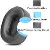 1 Pair Ear Pads Cushion Pillow Compatible with Pioneer SE-MS7BT MS9BN MS5T Headsets Replacement Earmuffs Cups (Leather) view 3