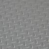 Goodyear Diamond-Plate Rubber Flooring - 3.5mm x 36" x 8ft - Dark Gray view 2