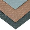 Goodyear Diamond-Plate Rubber Flooring - 3.5mm x 36" x 8ft - Dark Gray view 4