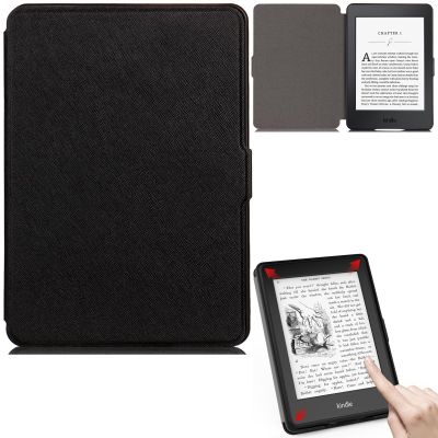 Artyond Case for Kindle Paperwhite,Slim Folio Protective Cover with Smart Auto Sleep/Wake Magnetic Case for Amazon Kindle Paperwhite 123 (Fits All 2012, 2013, 2015 and 2016 Versions), Deep Black