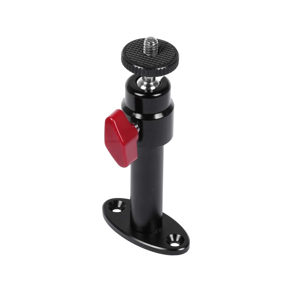Kayulin Security Wall Mount with 1/4"-20 Male Mini Ball Head for Camera Surveillance System
