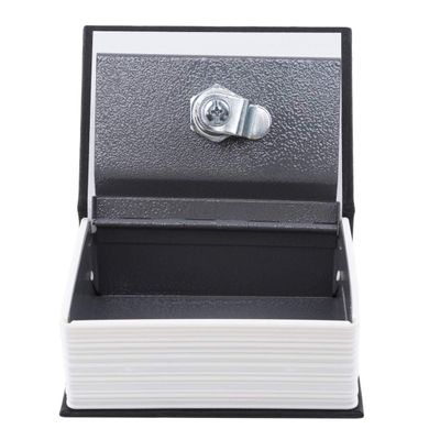Underleaf Book Safe with Combination Lock Home Dictionary Diversion Metal Safe Lock Box Piggy Bank Locking Book for Coins Cash Money Jewellery Hidden Safe