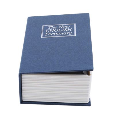 Underleaf Book Safe with Combination Lock Home Dictionary Diversion Metal Safe Lock Box Piggy Bank Locking Book for Coins Cash Money Jewellery Hidden Safe