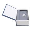 Underleaf Book Safe with Combination Lock Home Dictionary Diversion Metal Safe Lock Box Piggy Bank Locking Book for Coins Cash Money Jewellery Hidden Safe view 2