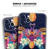 Tropical Neon Summer Reflect - DesignSkinz Protective Vinyl Decal Wrap Skin Cover Compatible with The Apple iPhone 11 (Full-Body, Screen Trim & Back Glass Skin) view 2