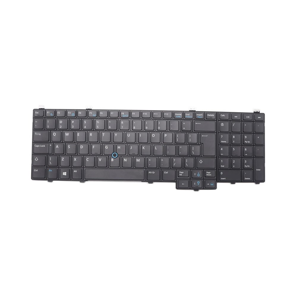 Abakoo New Replacement for Latitude E5540 076X2J 15 5000 Keyboard Backlit 04WWRH MP-13B96B0J698
