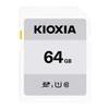 KIOXIA KTHN-NW064G Former Toshiba Memory SD Card, 64 GB, SDXC, UHS-I Compatible, Class 10 (Transfer Rate 50MB/s), Made in Japan, Genuine Product view 1